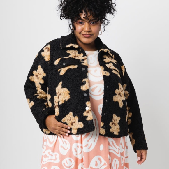 Tamara Malas Teddy Bear Jacket size 14/16 - Picture 3 of 11